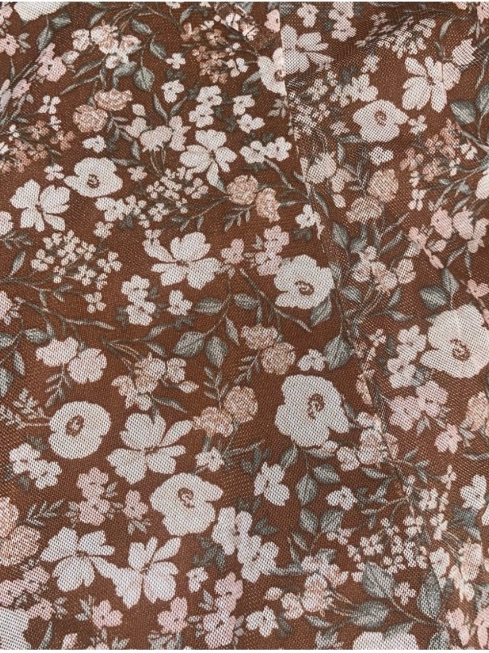 NWT, No Comment Floral Color Dress, Size Medium - Picture 5 of 5